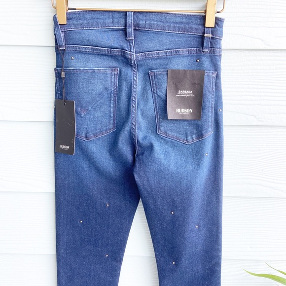 HUDSON JEANS Barbara Super Skinny Hi Rise Size 25 - Picture 4 of 10